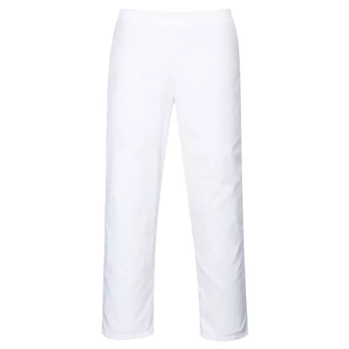 Portwest chefs/baker trousers, White, large image number 0