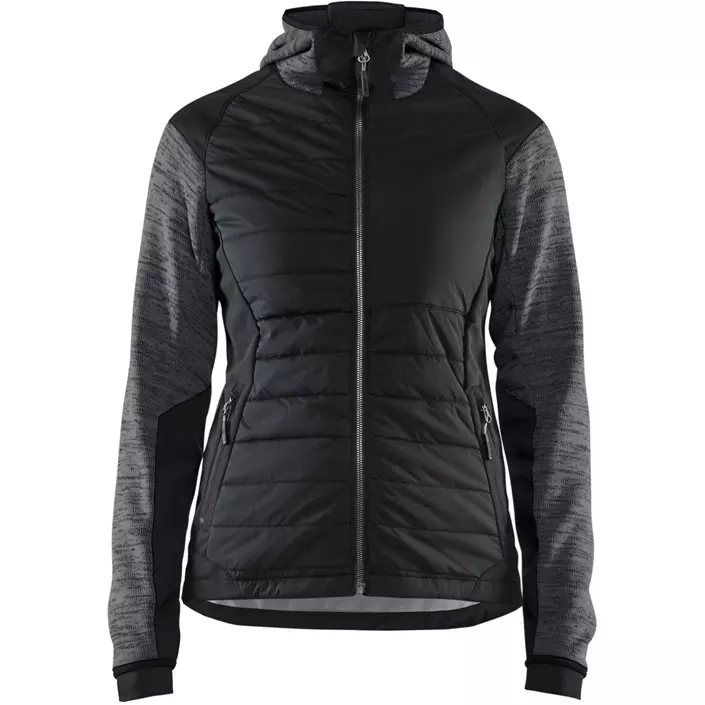 Blåkläder women's hybrid jacket, Dark Grey/Black, large image number 0