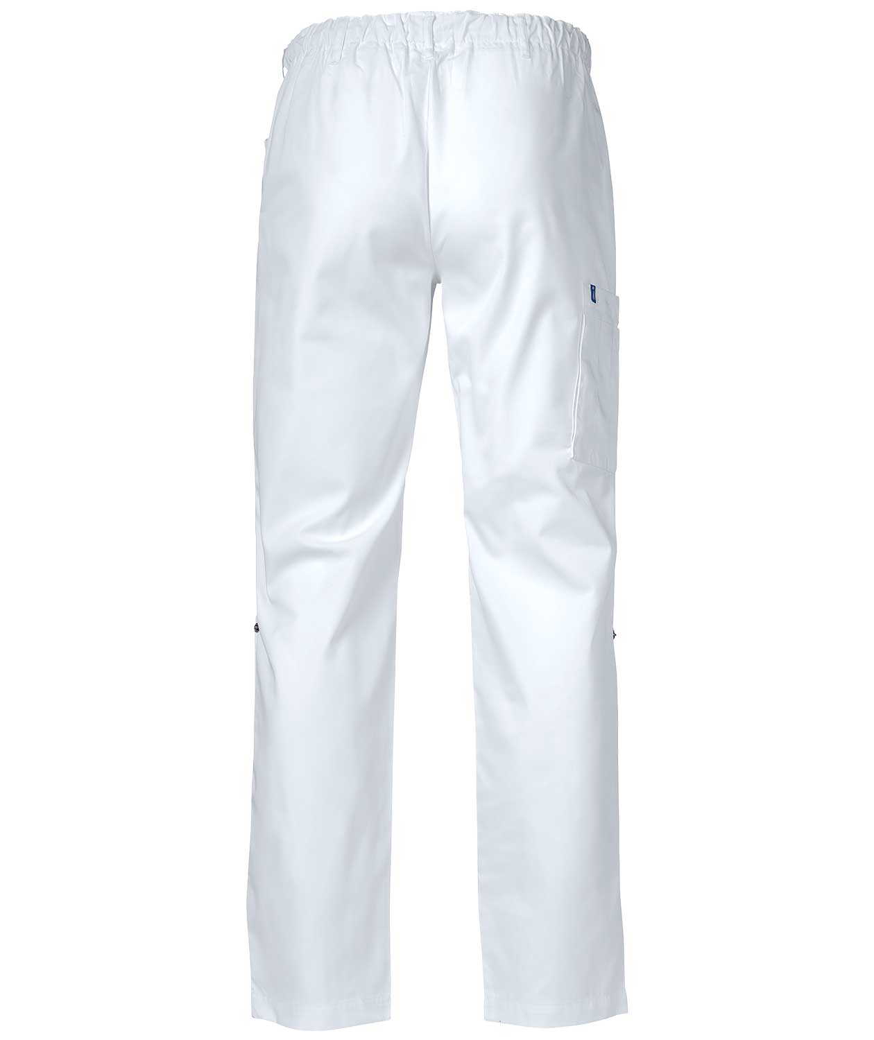 Smila Workwear Kaj  trousers with short leg length, White, large image number 2