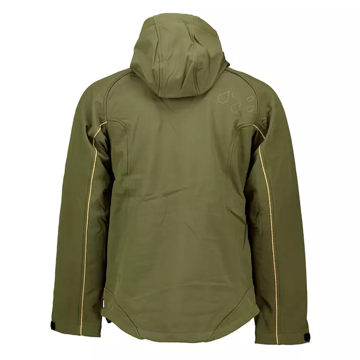 Ocean Thor softshell jacket, Olive Green, large image number 2