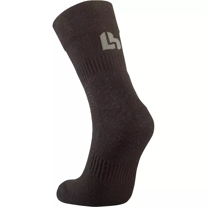 L.Brador socks 754UB, Black, large image number 1