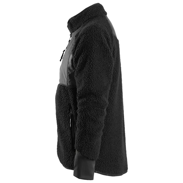 Snickers AllroundWork fibre pile jacket 8021, Black, large image number 2