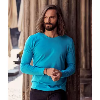 Clique Basic-T långärmad T-shirt, Turquoise