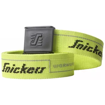 Snickers logo belt, Neon Yellow