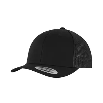 Flexfit Retro Trucker cap, Black