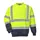 Portwest sweatshirt, Hi-Vis gul/marine, Hi-Vis gul/marine, swatch