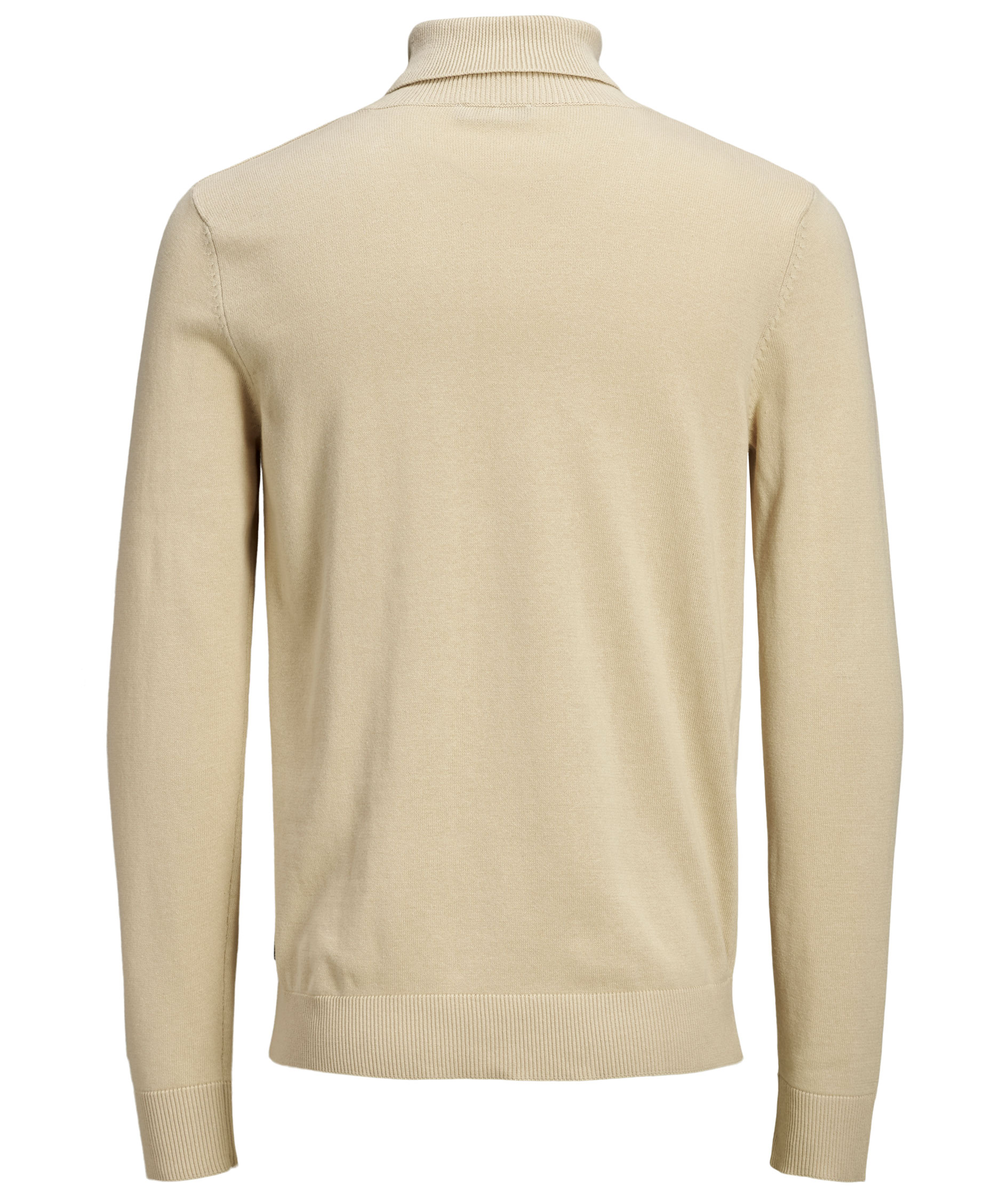 Jack & Jones JJEEMIL Strick Rollkragen, Oatmeal Melange, large image number 2