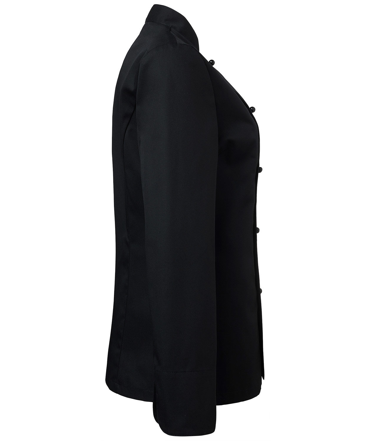 Segers women's chefs jacket, Black, large image number 2