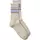 Vero Moda VMMEL DETAIL Damen Tennisstrümpfe, Oatmeal Stripe Baby Lavender, Oatmeal Stripe Baby Lavender, swatch