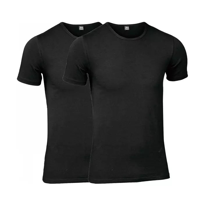 JBS 2-pack kortärmad undertröja, Svart, large image number 0