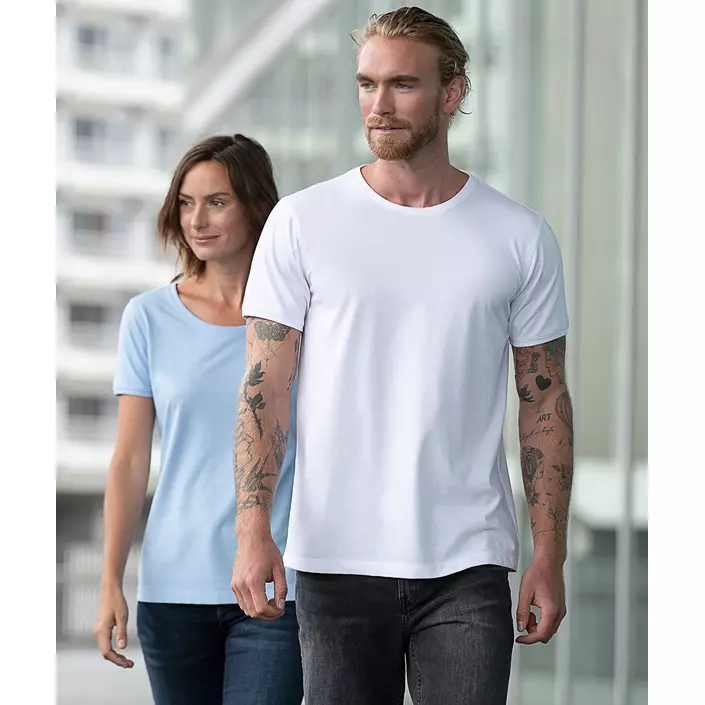 ID PRO wear CARE T-shirt med rund halsringning dam, Ljusblå, large image number 3