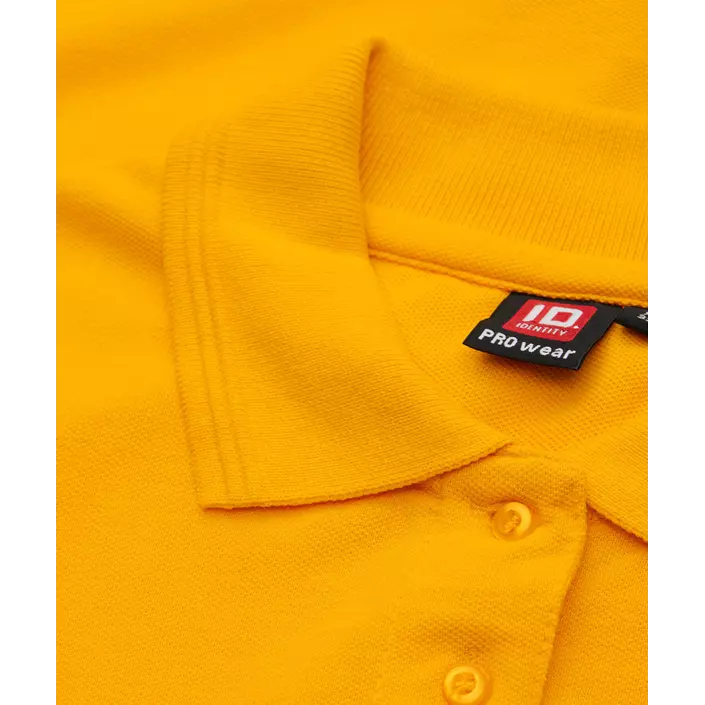ID PRO Wear Damen Poloshirt, Gelb, large image number 3