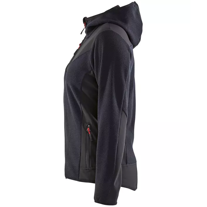 Blåkläder women's knitted jacket, Dark Marine Blue/Black, large image number 3