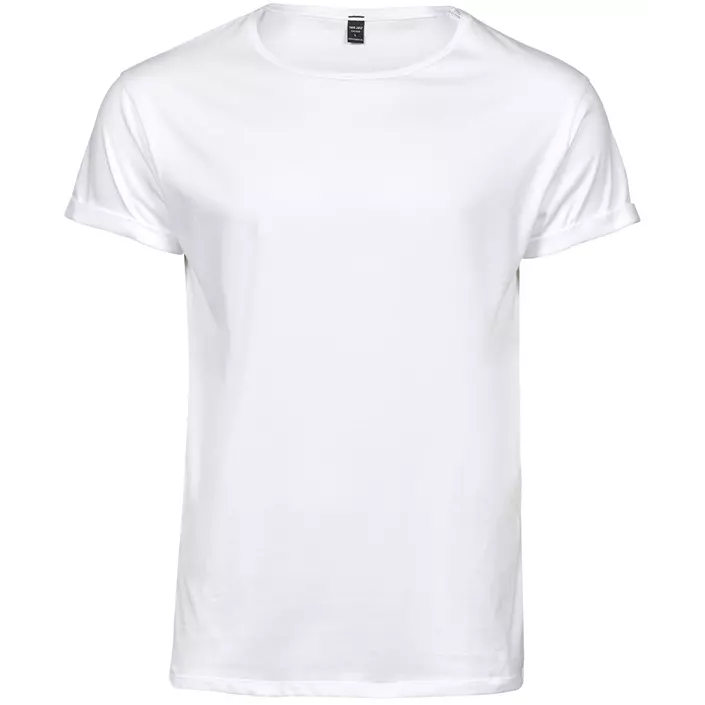 Tee Jays roll-up T-shirt, Hvid, large image number 0