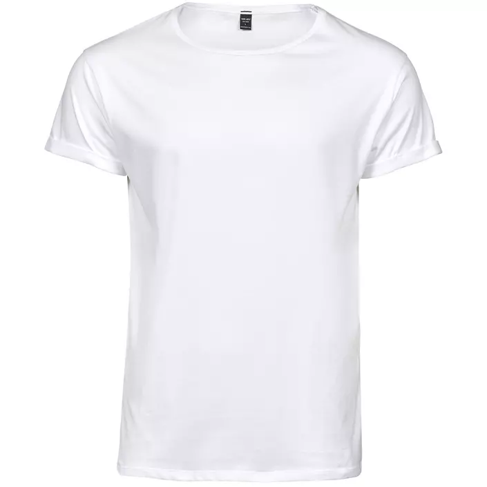 Tee Jays roll-up T-skjorte, Hvit, large image number 0