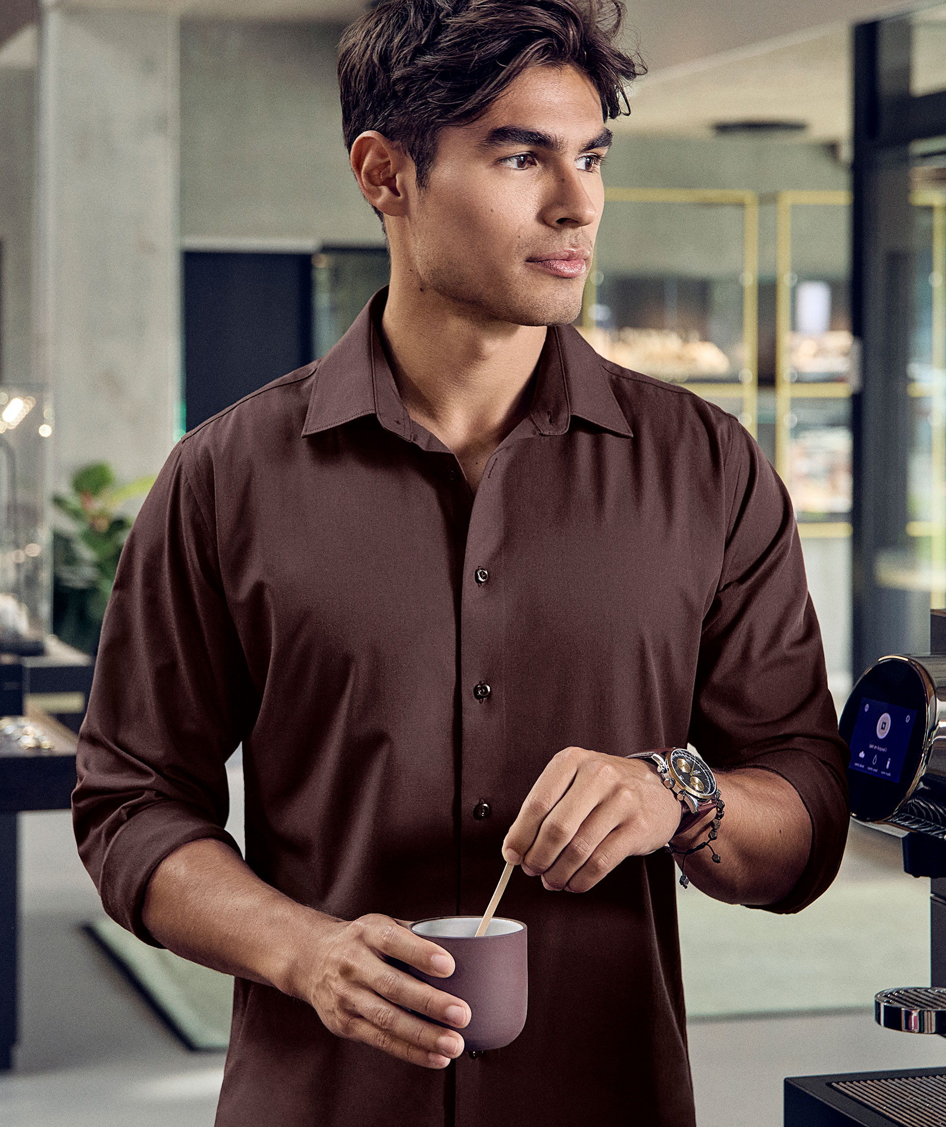 Seven Seas hybrid Slim fit shirt