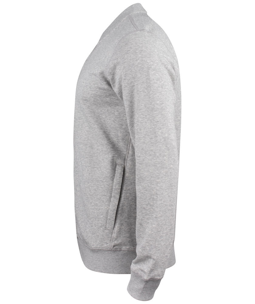 Clique Premium OC Cardigan, Grau Meliert, large image number 5