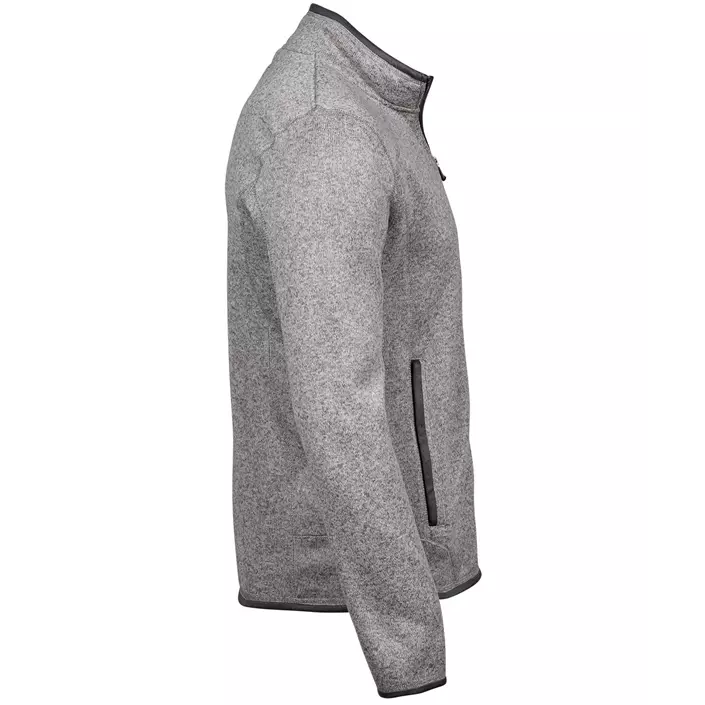 Tee Jays Aspen fleece jacket, Grey Melange, large image number 3