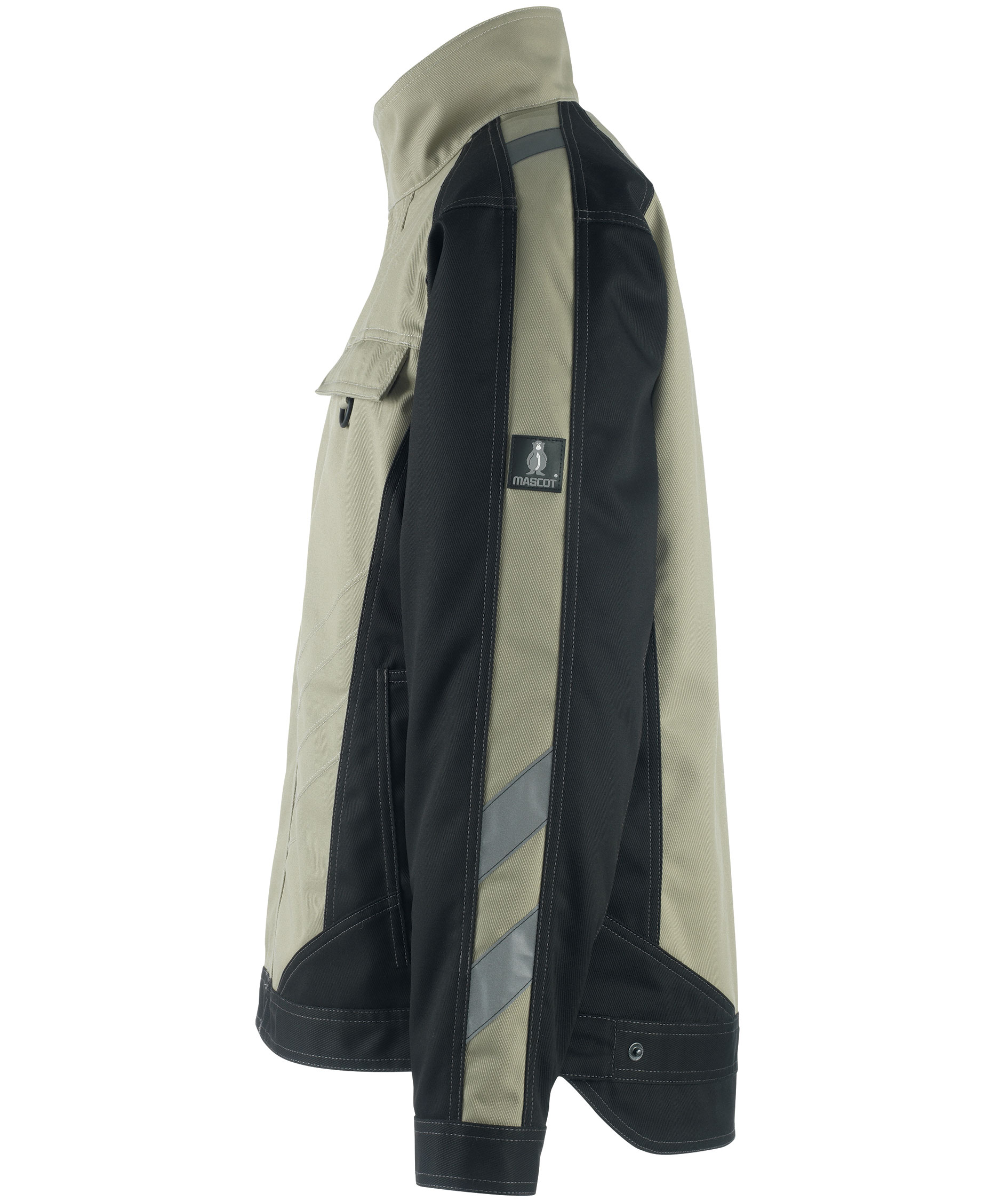 Mascot Unique Mainz work jacket, Khaki/Black, large image number 3