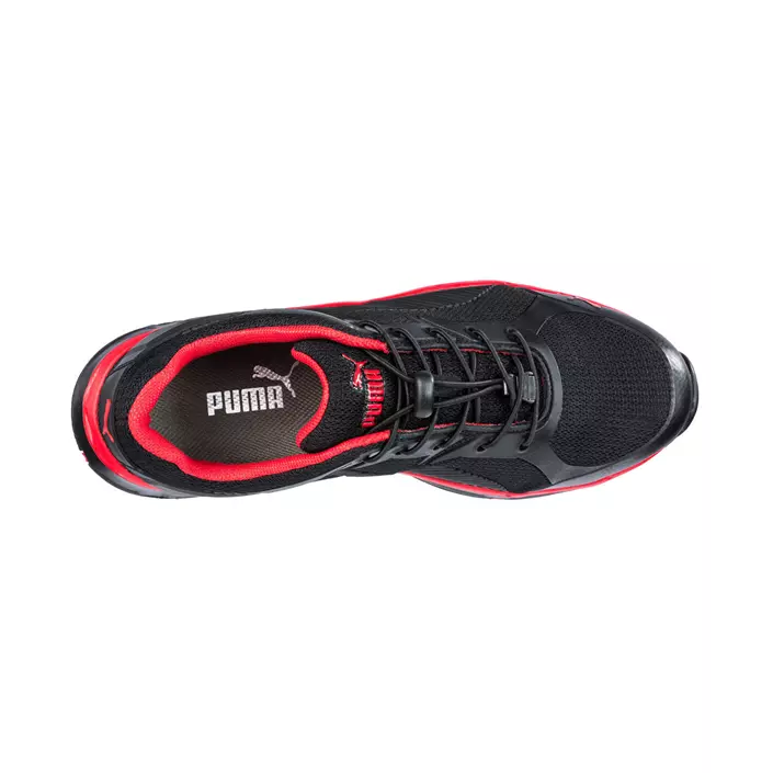 Puma Fuse Motion Red Low 2.0 safety shoes S1P, Black/Red, large image number 4