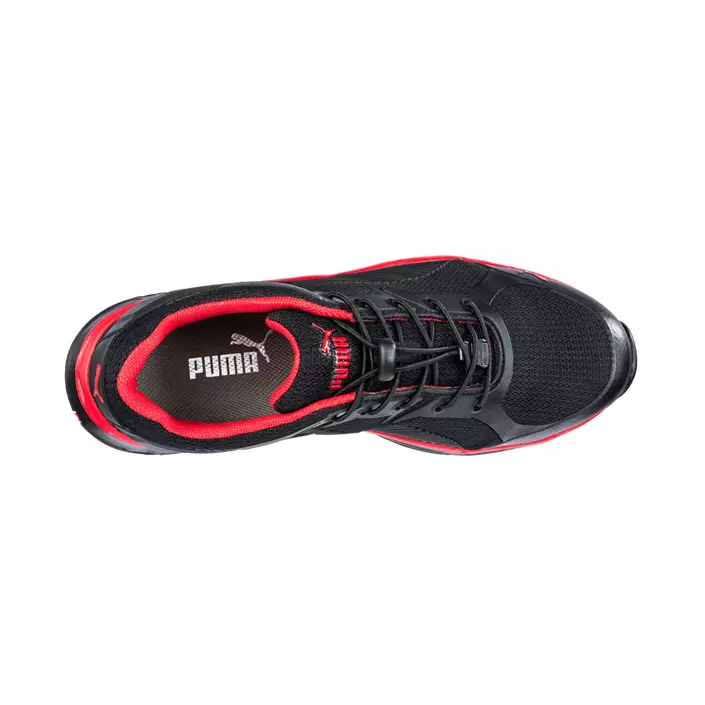 Puma Fuse Motion Red Low 2.0 safety shoes S1P, Black/Red, large image number 4