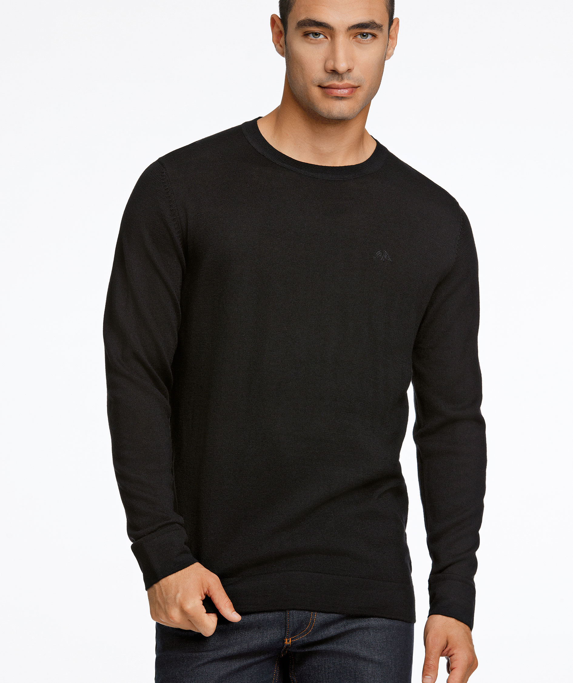 Lindbergh with merino wool, Black, large image number 4