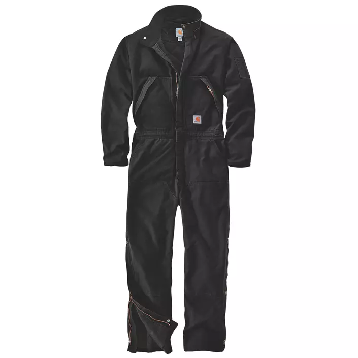 Carhartt Duck Steppoverall, Schwarz, large image number 0