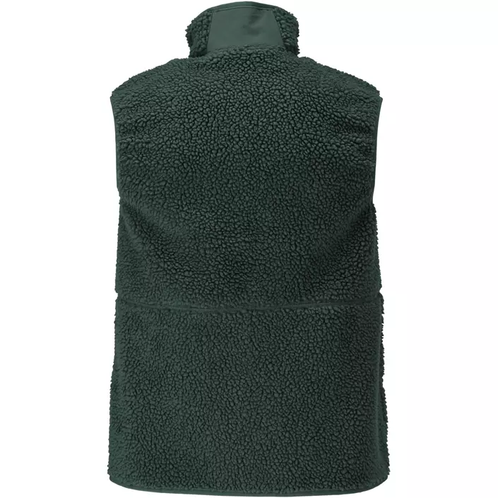 Mascot Customized fibre pile vest, Forest Green, large image number 1