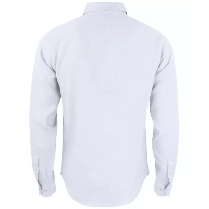 Cutter & Buck Summerland Modern fit hørskjorte, Hvid, large image number 1
