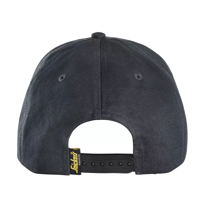 Snickers AllroundWork cap, Steel Grey/Black, Steel Grey/Black, large image number 1