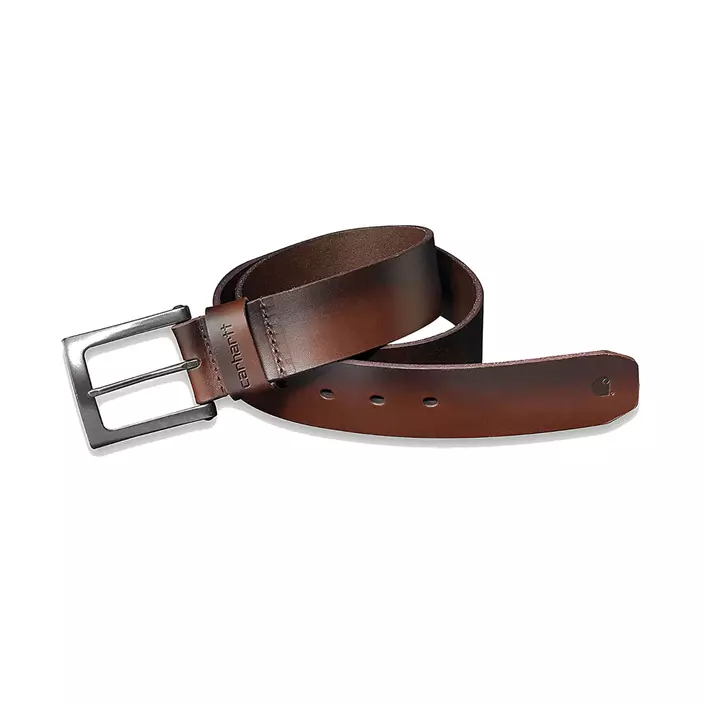 Carhartt Anvil læderbælte, Carhartt Brown, large image number 0