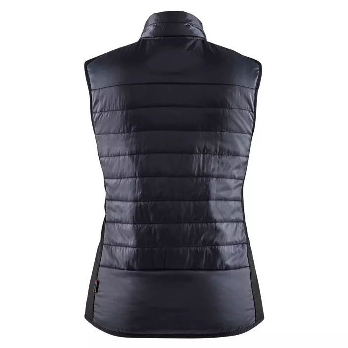 Blåkläder women's quilted vest, Black/Navy Blue, large image number 1