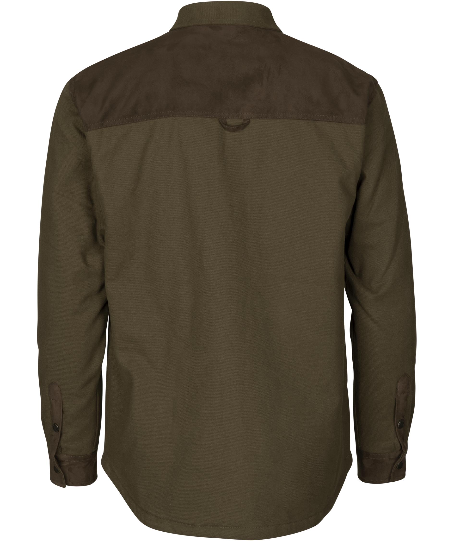 Seeland Vancouver flanell overshirt, Pine green, Pine green, large image number 2