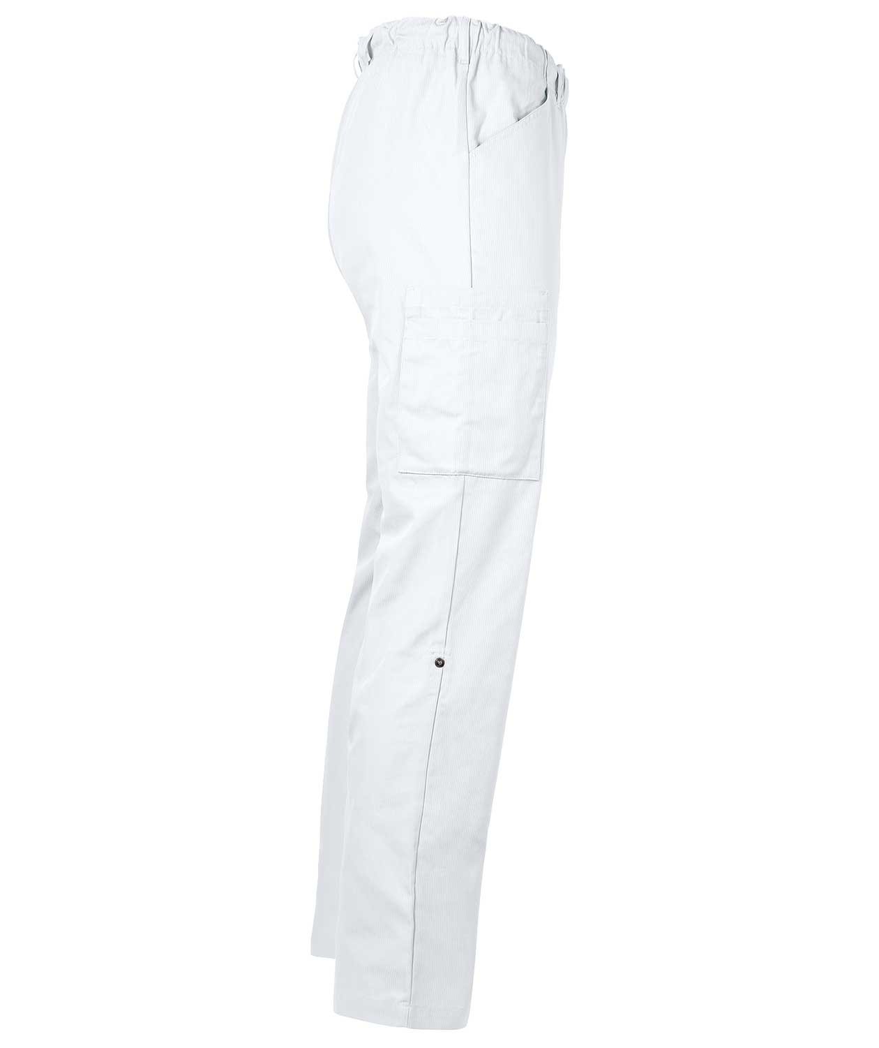 Smila Workwear Abbe  trousers, White, large image number 1