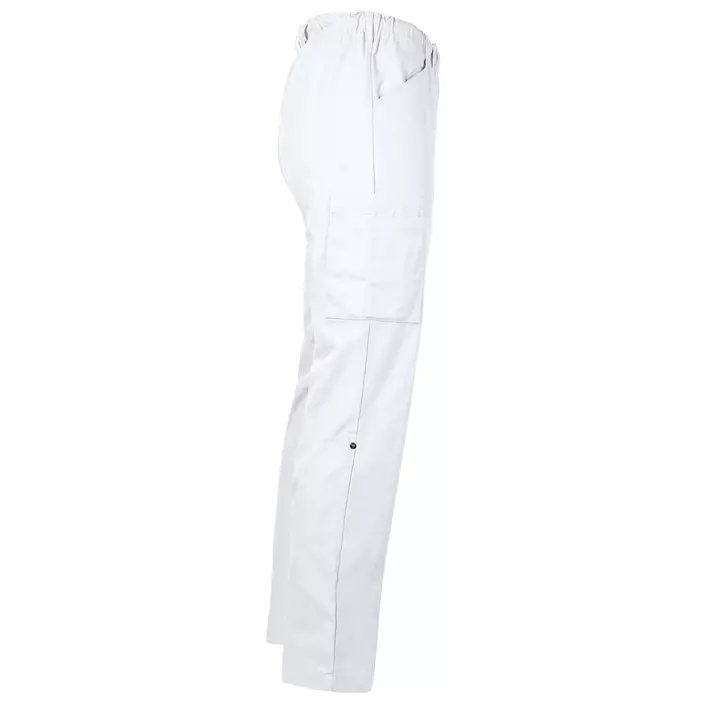 Smila Workwear Abbe  bukser, Hvid, large image number 1
