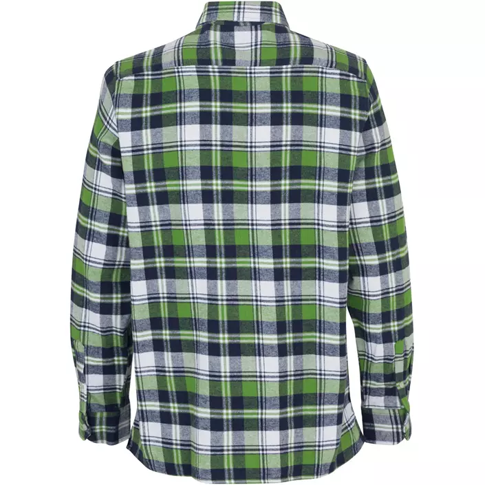 ID Green Leaf flannel shirt, Green, large image number 2