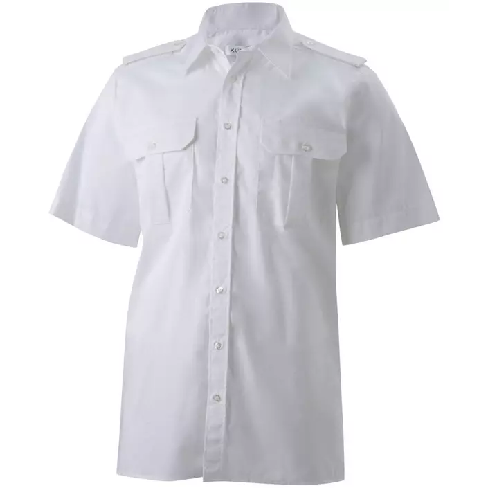 Kümmel Frank Classic fit kortermet pilotskjorte, Hvit, large image number 0