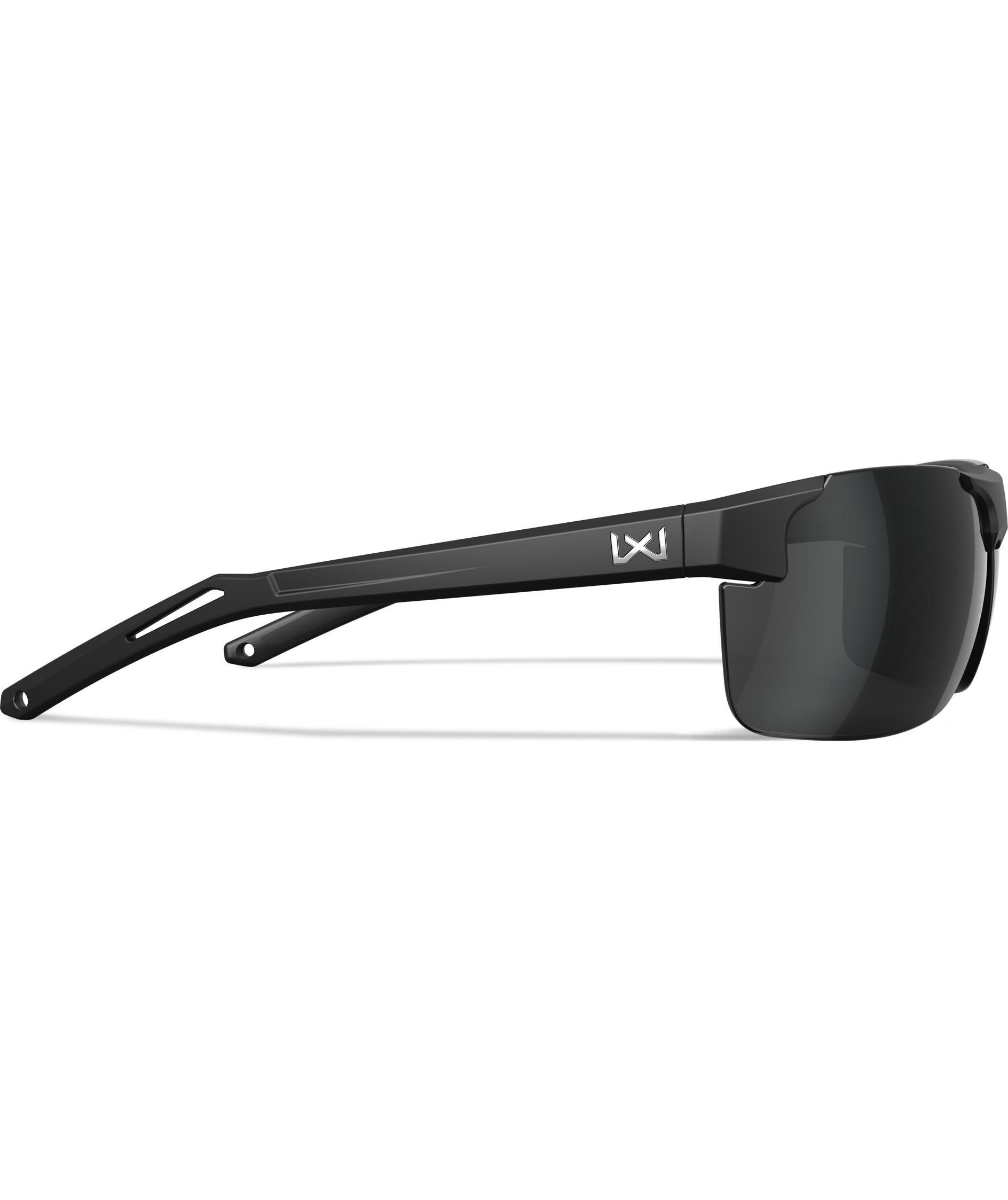 Wiley X WX Prime sunglasses, Matte Black/Grey, Matte Black/Grey, large image number 2