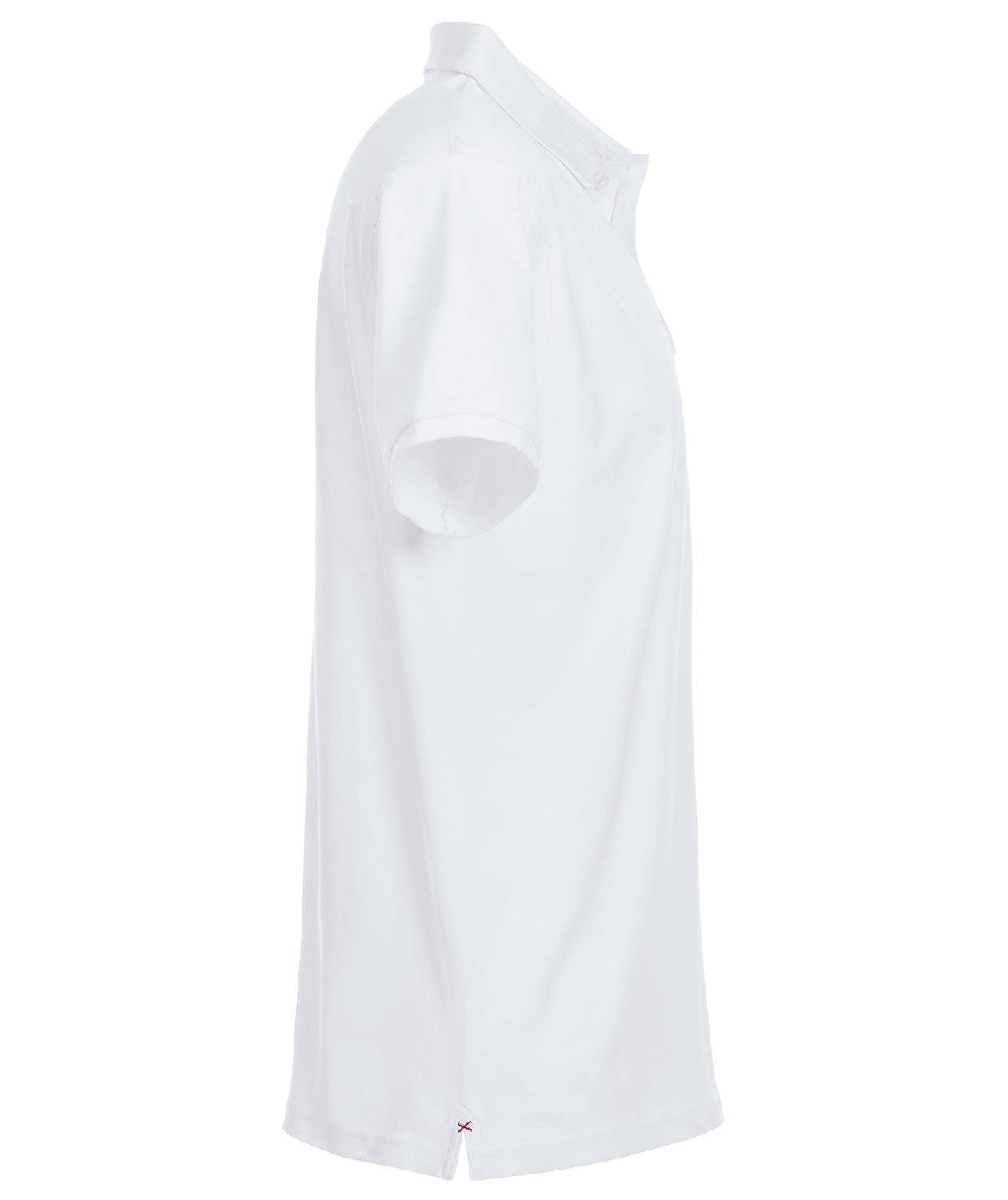 Clique Premium polo shirt, White, large image number 3