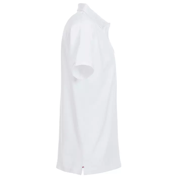 Clique Premium polo shirt, White, large image number 3