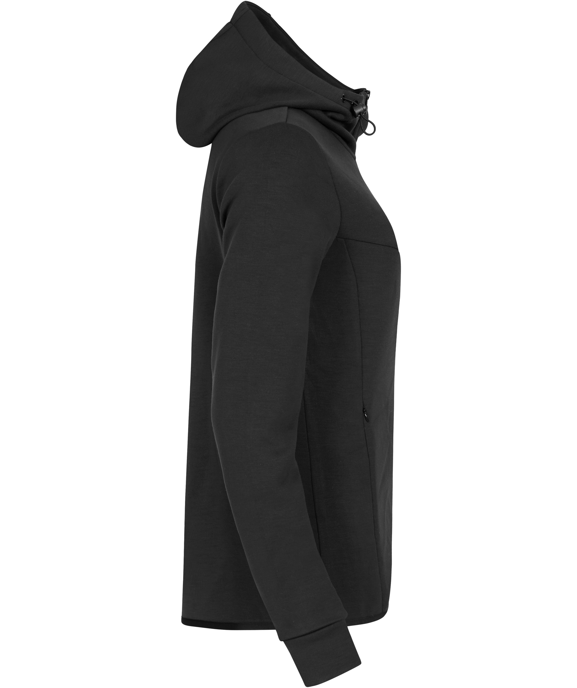 Clique Hayden Hoody Full Zip hoodie med blixtl&aring;s dam, Black, large image number 2