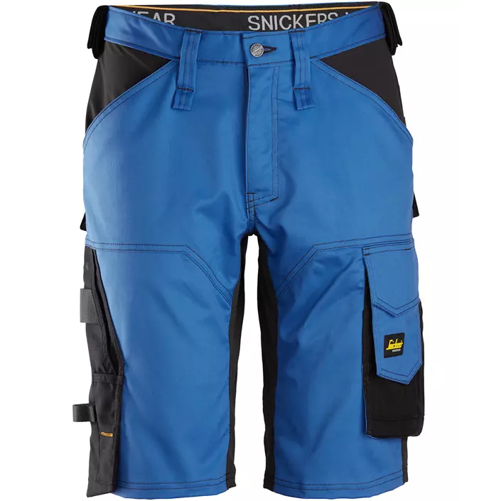 Snickers AllroundWork work shorts 6153, Blue/Black, large image number 0
