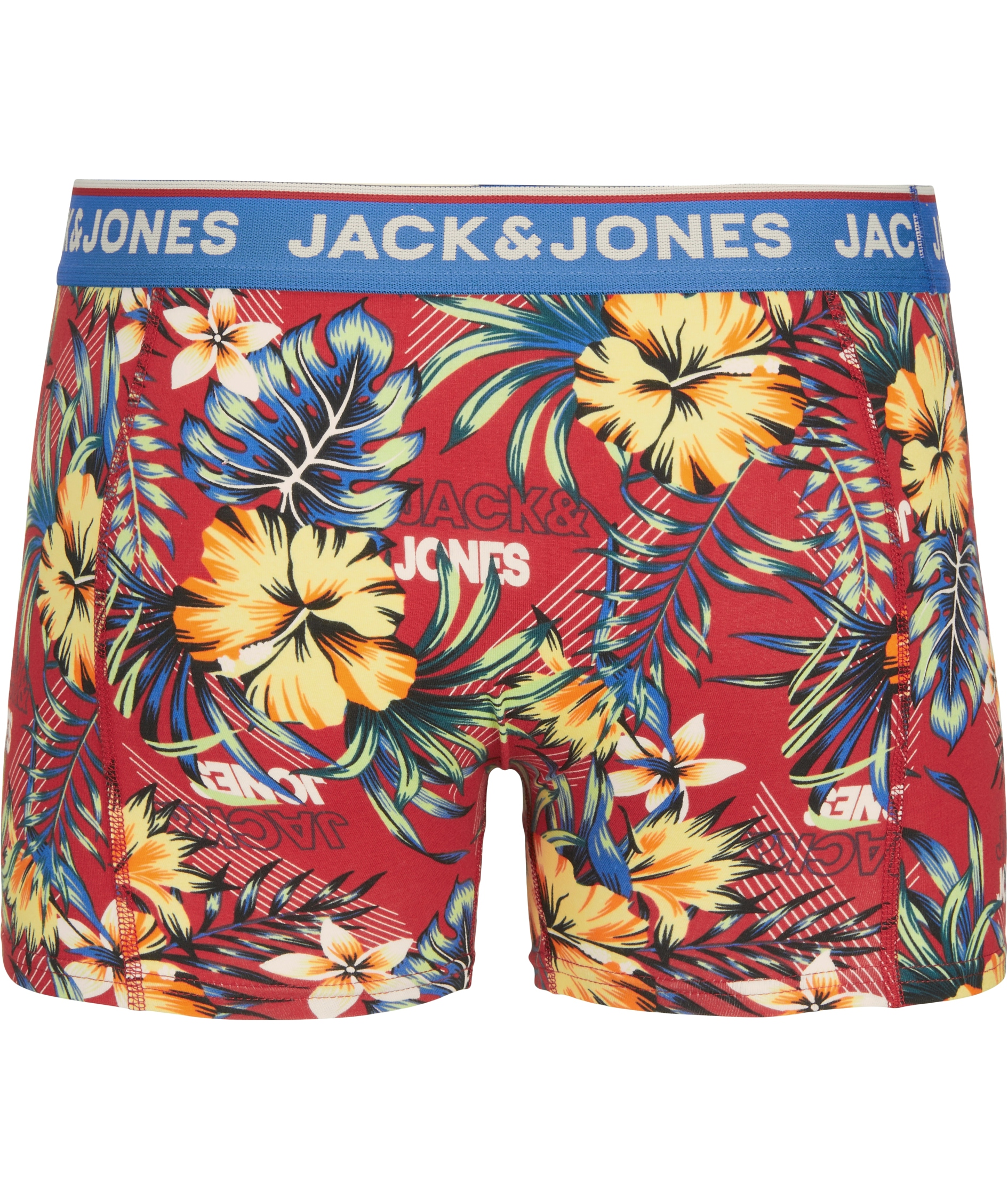 Jack & Jones JACAZORES 3er-Pack Boxershorts, Black Pompain Red