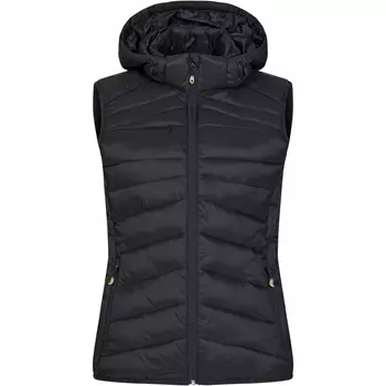 Clique Idaho women's quilted vest, Black