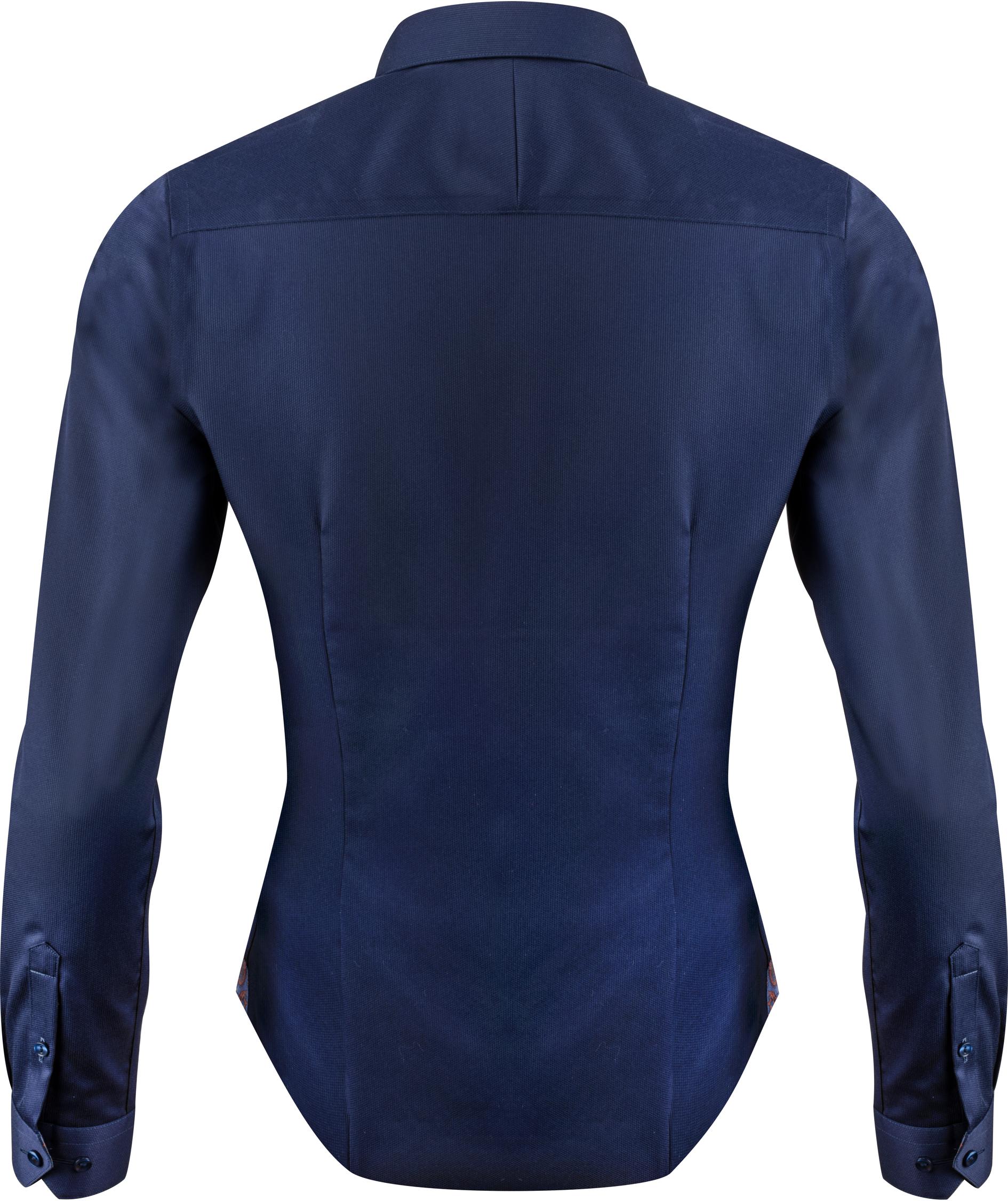 J. Harvest & Frost Twill Purple Bow 146 Lady fit shirt