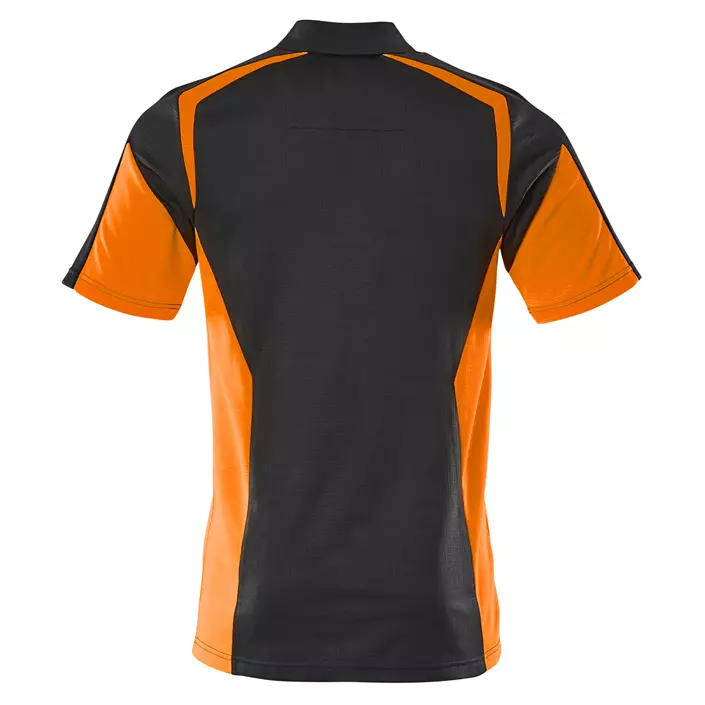 Mascot Accelerate Safe Poloshirt, Dunkel Marine/Hi-Vis Orange, large image number 1