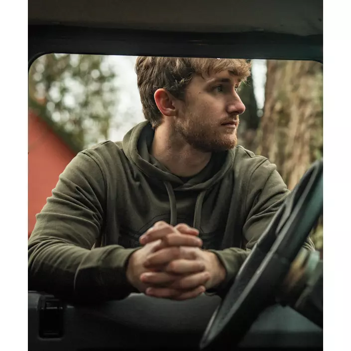 Seeland On Point hoodie, Pine green, large image number 8