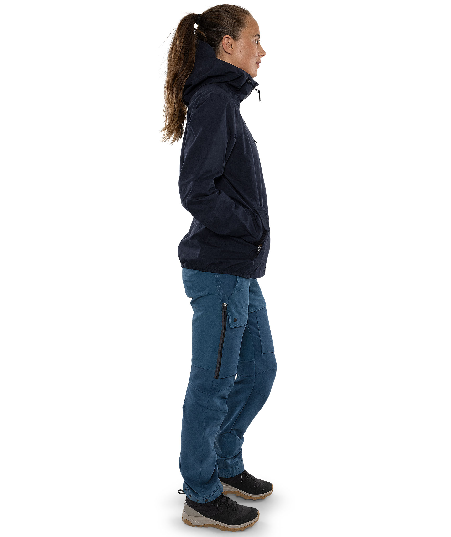 Fristads Zink dame skaljakke, M&oslash;rk Marine, large image number 4