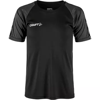 Craft Squad 2.0 Contrast T-shirt for kids, Black/Granite