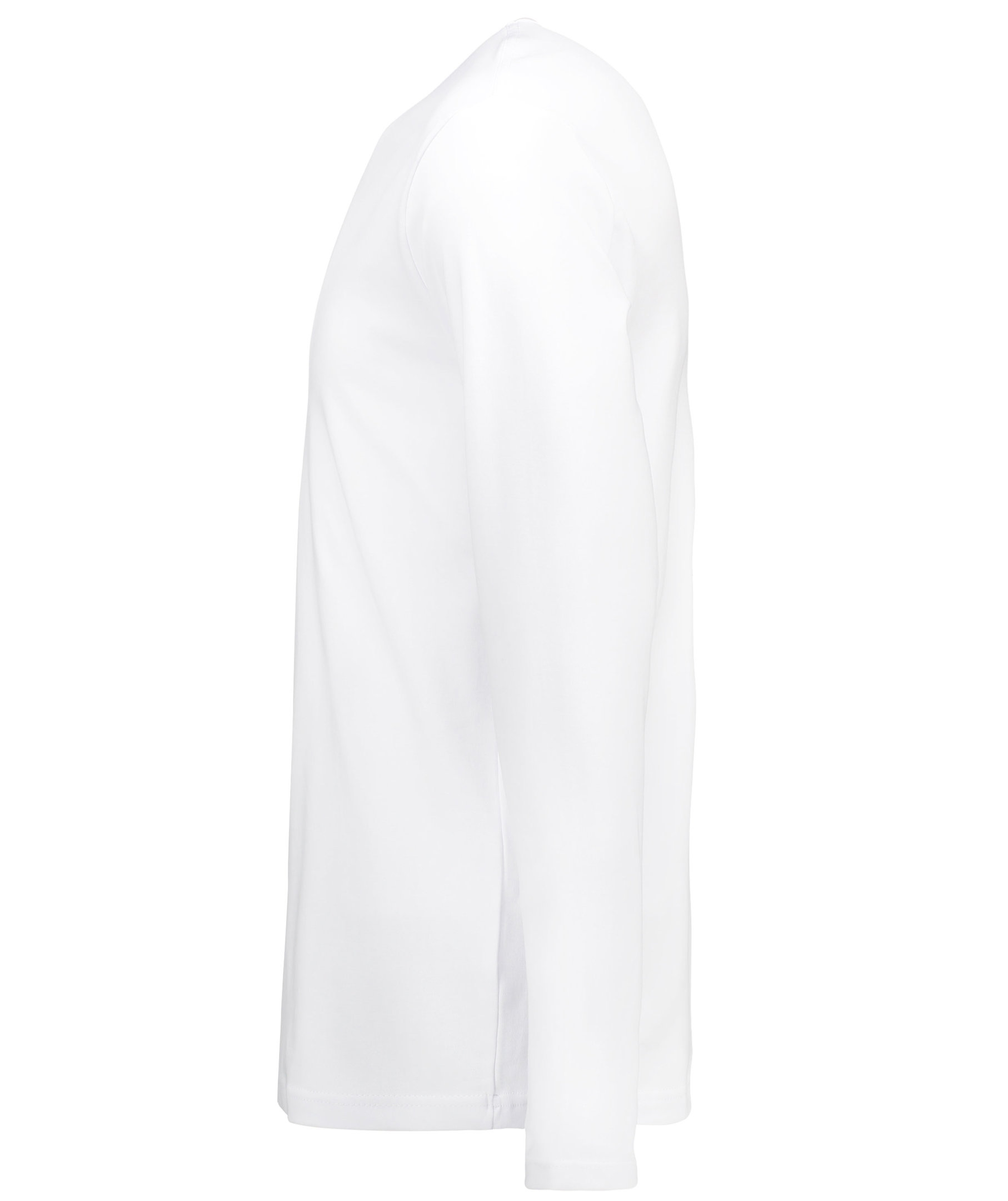 ID Interlock lang&auml;rmeliges T-Shirt, Wei&szlig;, large image number 3